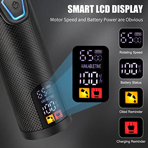 Zesuti Professional Hair Clippers & Trimmer Set For Man With Charging Base,Cordless 4 Adjustable Speeds Hair Clipper,Barber Supplies Clippers For Hair Cutting Mens T-Blade Trimmer Haircut Kit,Black #TOP4