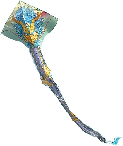 Miniatura 6 de 6m Dragon Kites Flying Toys for Kids Kites, String line Fly Bird Kite Fabric Snake Kites, Windsurf Outdoor Games