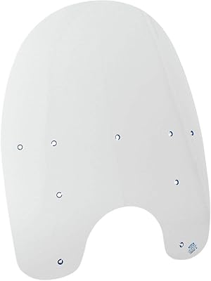 Memphis Shades MEP6460 Clear Windshield (Replacement Plastic For Harley-Davidson 21