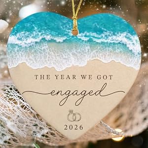 Neweleven Engagement Gifts for Couples Fiance, Engaged Gifts, Ornament 2026