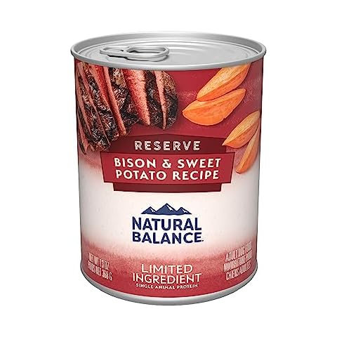 Natural Balance Reserve Bison & Sweet Potato Wet Canned Dog Food Cover