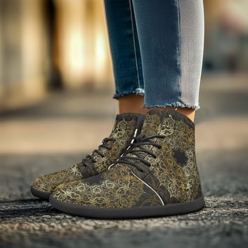 Image of Binienty Zero Drop Sole Barefoot Men's Women's PU Leather Flat Minimalist Barefoot Sneakers Athletic Shoes Waterproof