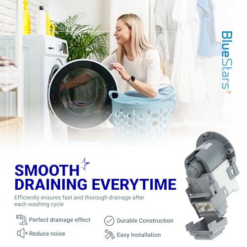 Image of [UPGRADED] DC31-00054D PX3516-01 DC31-00187A Washer Drain Pump For Samsung