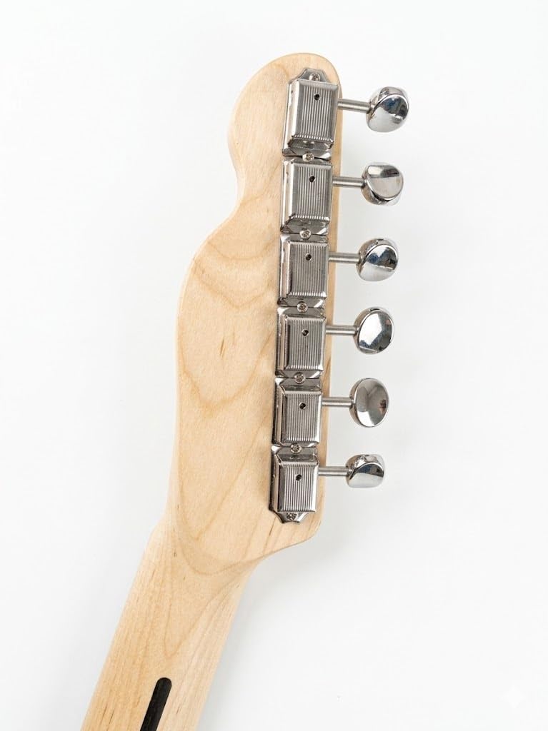 Chitarra elettrica Solid Body, Pink Paisley, tastiera in acero con pickup single-coil, full size 39" for performance sul palco e registrazione in studio (Guitarra Electrica)