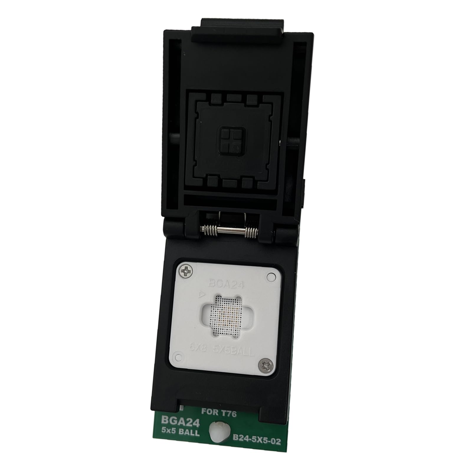 Chip de 5x5 bola completa herramienta burn en 24Pin adaptador socket BGA24 T76 7