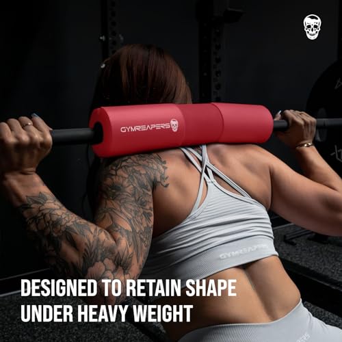 Image of Gymreapers Barbell Squat Pad - Protective Bridge Pad For Hip Thrust, Squats, Lunges - Hip Support, Neck Protection For Bar