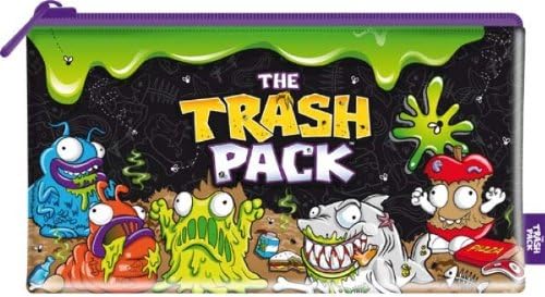 The Trash Pack Flat Stationery Character Pencil Case
