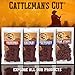 Cattleman’s Cut Premium American Wagyu Beef Jerky – Original Flavor, High Protein Snack Made from All American Wagyu Steak, Gluten Free, No Artificial Ingredients, 2 Ounce (Pack of 8)