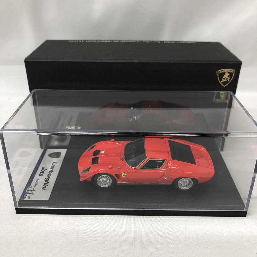 Amazon | 1/43 Lamborghini Jota(レッド) 1970 MR Collection Models