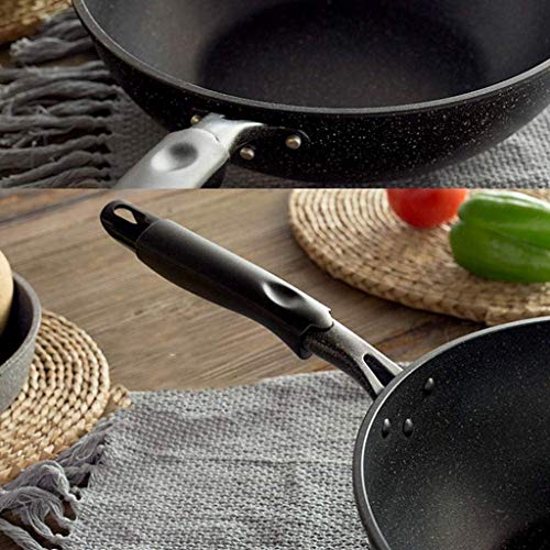 Wok de acero inoxidable antiadherente con tapa miniatura 3