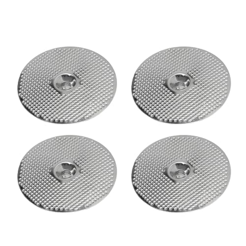Juego de 4 filtros de extracción de café, distribución de agua, filtro de café neto, accesorio para entusiastas de acero inoxidable