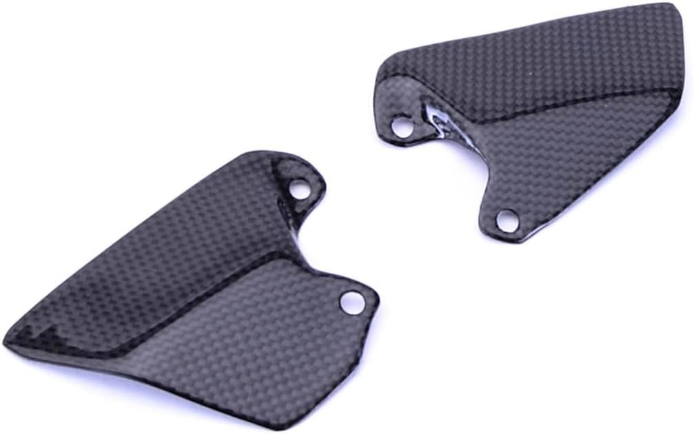 Bestem 100% Carbon Fiber Heel Guard Plates for Ducati 748 916 996 998 Plain Weave