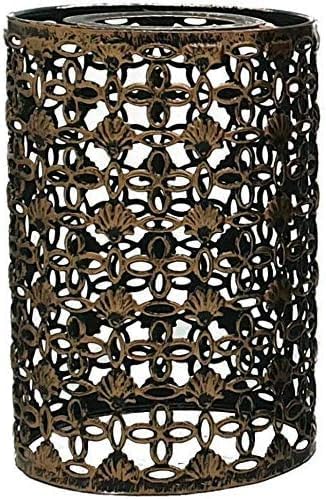 Easy Fit Wire cage Frame Open Style Pendant Light Shade Metal Cage Drum Lampshade Ceiling Light Wire cage (Style 22)
