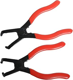 2Pcs Heavy Duty Metal Push Removal Pliers 30 80 Degree Push Pin Remover Tool Pliers for Automotive Trim Easy to Use Flexible Wire Long Plier