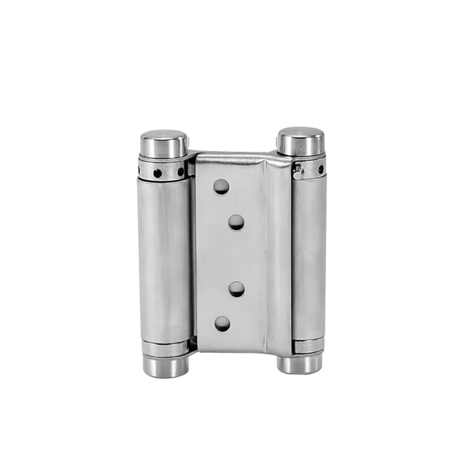 Double Action Spring Door Hinges Double Spring Hinge Stainless Steel for Two Way Door with Automatic Closing and Bearing Strength Adjustment Feature(3in)