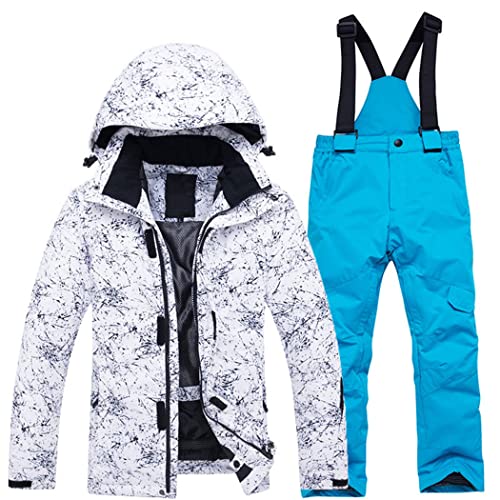 Kids Ski Suit Ski Jacket Pants Set Windproof Waterproof Snowboarding Jacket Winter Children Skiing Suits Snow