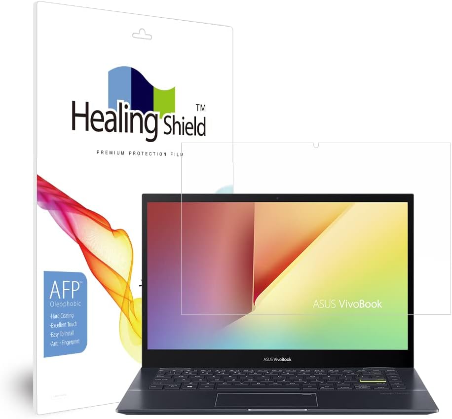 Muellery Healingshield Screen Protector Paper-Like Eye Protection Anti Blue Ray Anti Glare Paper Texture Film Compatible with ASUS VivoBook Flip 14 TM420UA PHPA1586_Laptop