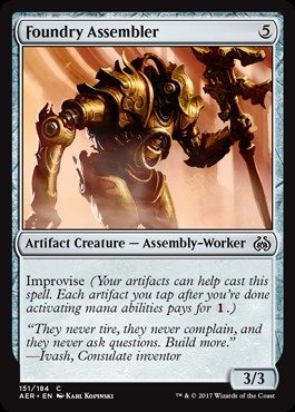 Magic The Gathering - Foundry Assembler (151/184) - Aether Revolt