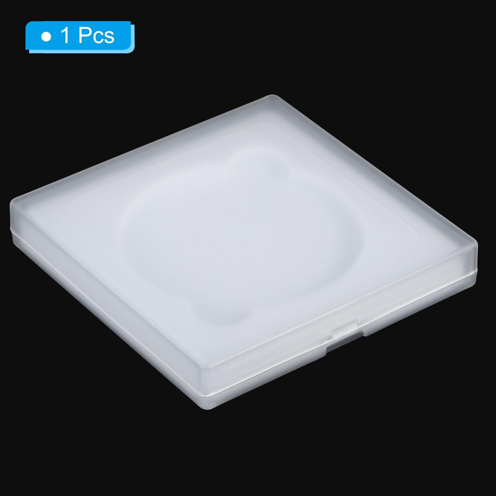 PATIKIL 77mm Custodia per Filtro Obiettivo, 1pz Custodia Portatile per Filtro Fotocamera Plastica Resistente Acqua Antipolvere per Conservare Filtri Fotografici