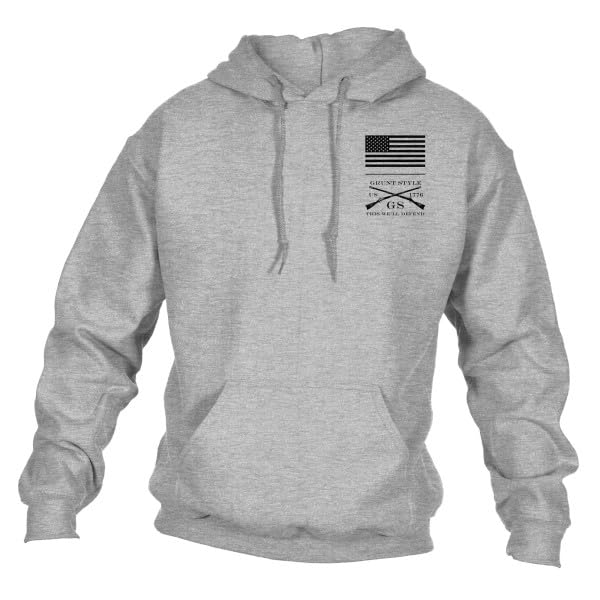 Grunt Style Strength Through Suffering Men's Pullover Hoodie2