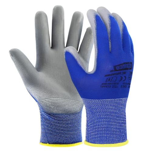 EXBRIECO Guantes de Trabajo Profesionales Ideales para Construcci...