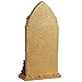 Veronese Design 9 3/8 Inch Regal Santa Muerte Dia De Los Muertos Golden Arch Hand Painted Resin Sculpture White Reaper Statue