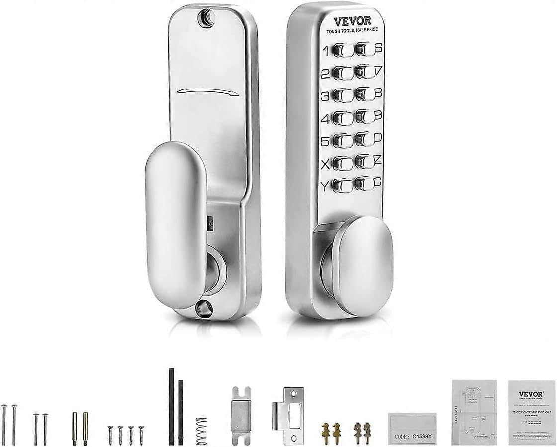 Mechanical Keyless Entry Door Lock, 14 Key Mechanical Door Lock, Mechanical