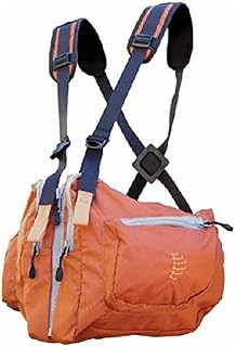 Ribz Bel Çantası, Gri-Turuncu, S