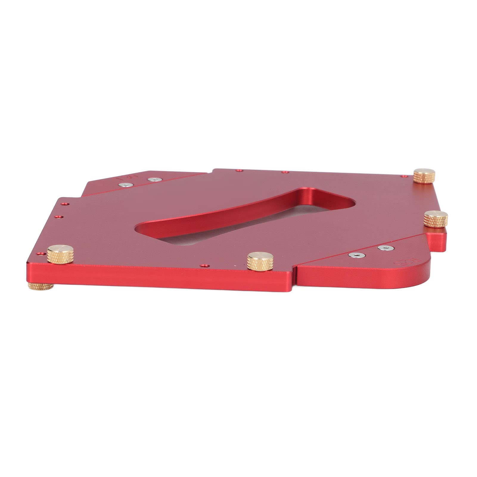 Gonetre Plantilla de Esquina de Mesa Enrutador Kit de Plantillas de Radio de Aleación de Aluminio Herramientas Profesionales de Tratamiento de Bordes de Carpintería para Carpinteros