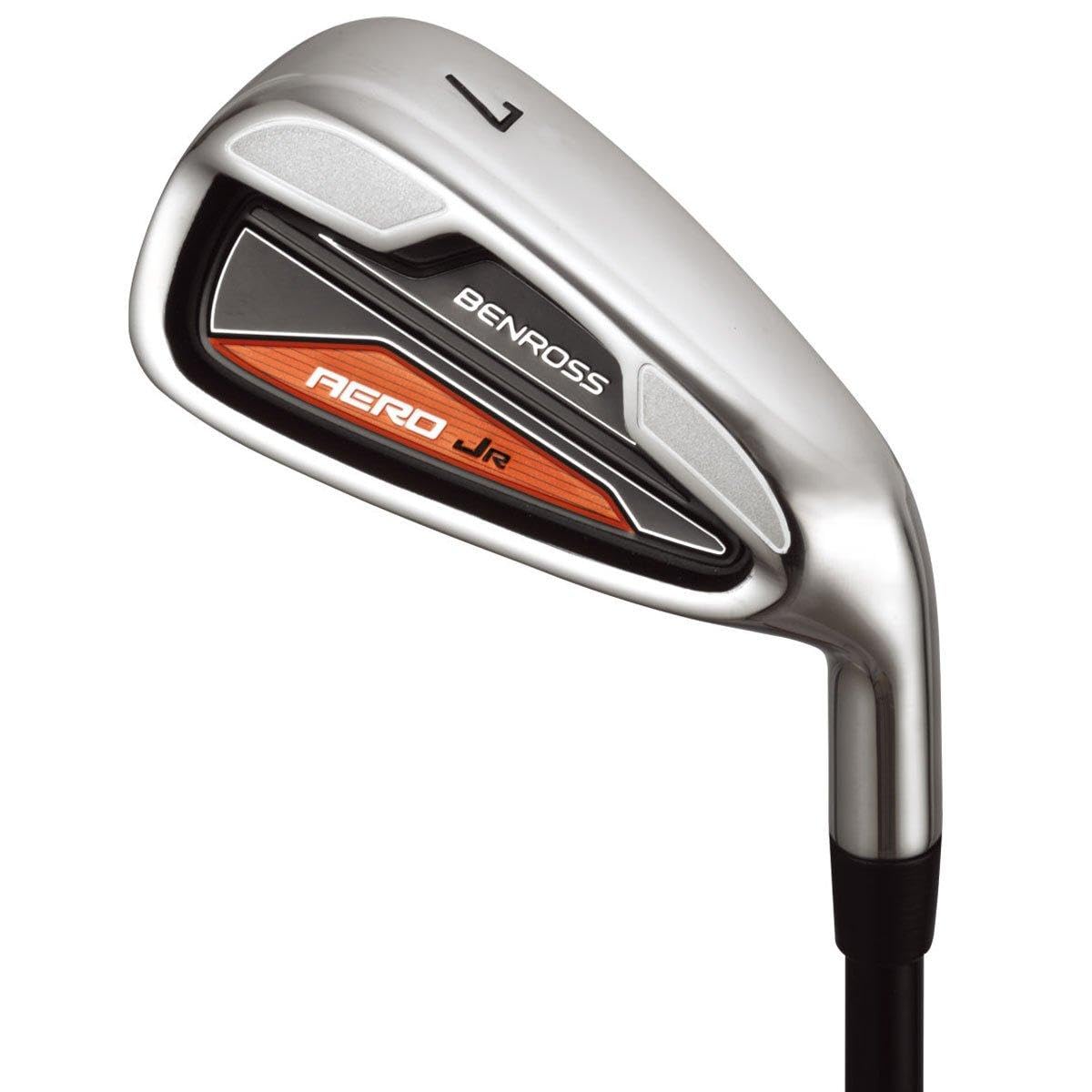 Benross Junior Aero Orange Age 5–7 Right Hand 9 Iron | Oversize Junior Golf Iron | Graphite Shaft | High Loft & Forgiving Design