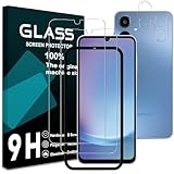 対応 Galaxy A25 5G ガラスフィルム ガイド枠【2+2枚セット- 国産旭硝子素材 】Galaxy A25 SC-53F SCG33 フィルム (2枚) + レンズ保護フィルム (2枚) ギャラクシーA25 フィルム 強化ガラス 液晶 厚さ0.26 超薄 硬度9H 飛散防止 指紋防止 撥水撥油 耐衝撃 自動吸着 気泡ゼロ 貼り付け簡単 高感度 高透過率 ラウンドエッジ加工 EGGA25M221