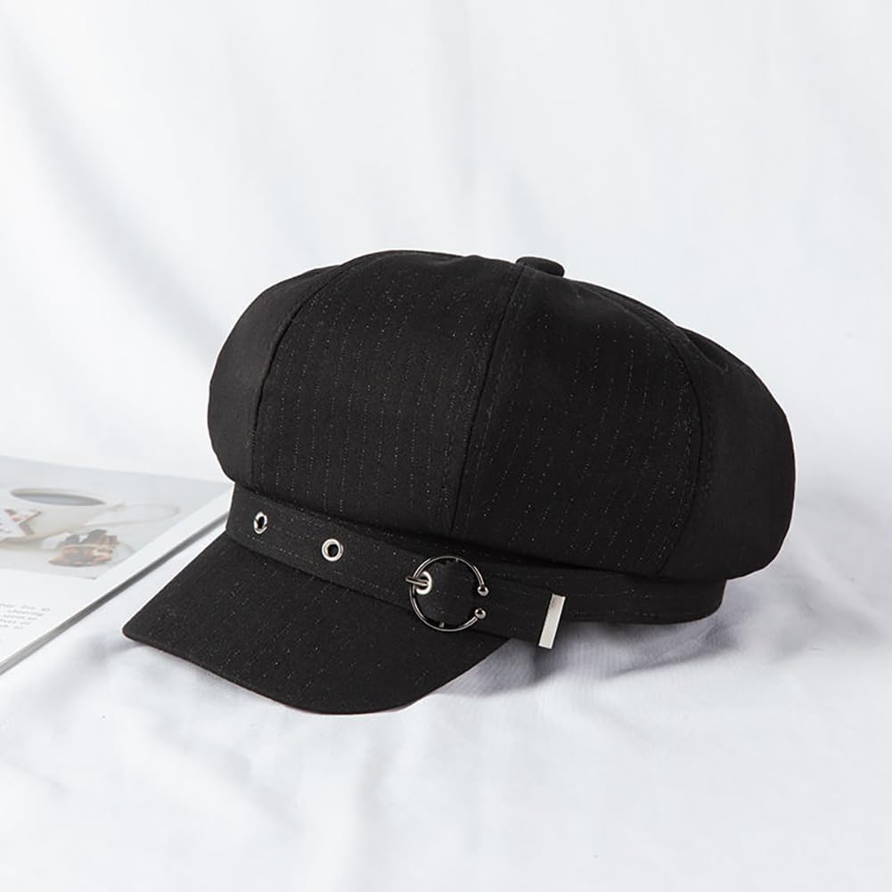 French Beret Hats for Women Winter Newsboy Cap Spring Outdoor Sun Hat - Image 4