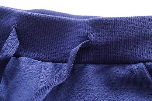 Image of Little Boys Jogger Pants Toddler Boys' Drawstring Elastic Waist Cotton Casual Sweatpants 1PC / 2 PCS Set