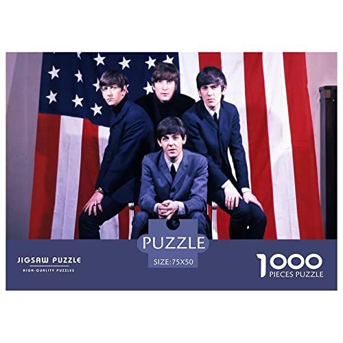 Puzzles 1000 Pièces pour Adultes Les Beatles Puzzles Groupes Célèbres Puzzle pour Adultes 1000 Pièces pour Jeux Éducatifs Décoration d’intérieur 1000pcs (75x50cm) - Les Beatles, Paul McCartney, John Lennon, RIngo Starr, George Harrison Puzzles 1000 Pièces pour Adultes Les Beatles Puzzles Groupes Célèbres Puzzle pour Adultes 1000 Pièces pour Jeux Éducatifs Décoration d'intérieur 1000pcs (75x50cm) – Image 3