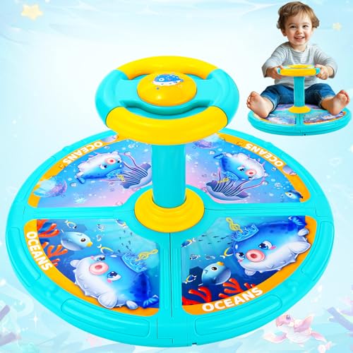 Sit and Spin for Toy Toddlers, 360°Spinning Seat for Boys Girls 3...