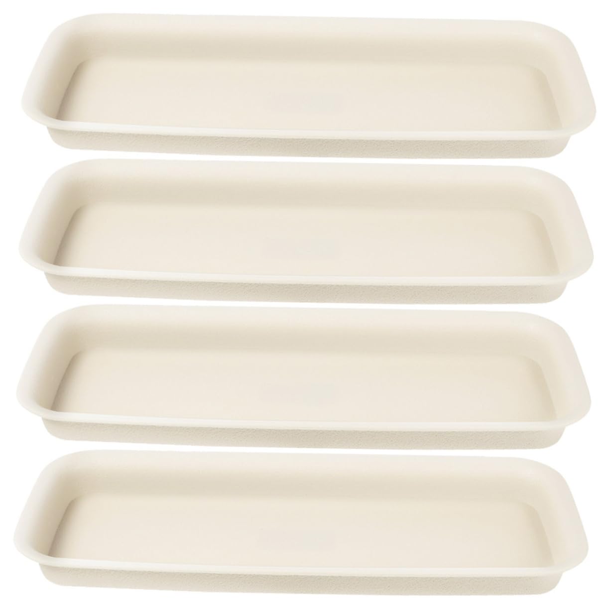 POPETPOP 16 Piezas Bandeja De Maceta Bandeja De Agua De La Maceta Plato De Platos De Plantas Platillos para Macetas Platillo para Plantas En Macetas Bandeja De Planta Cuadrada El Plastico