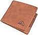 HOPSOOKEN Mens Leather Bifold Wallet Rfid Men Slim Front Pocket Wallet Trifold