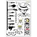 Produktbild papapanda Wandaufkleber Wandtattoo Autotattoo für One Piece Anime Ruffy Lufy