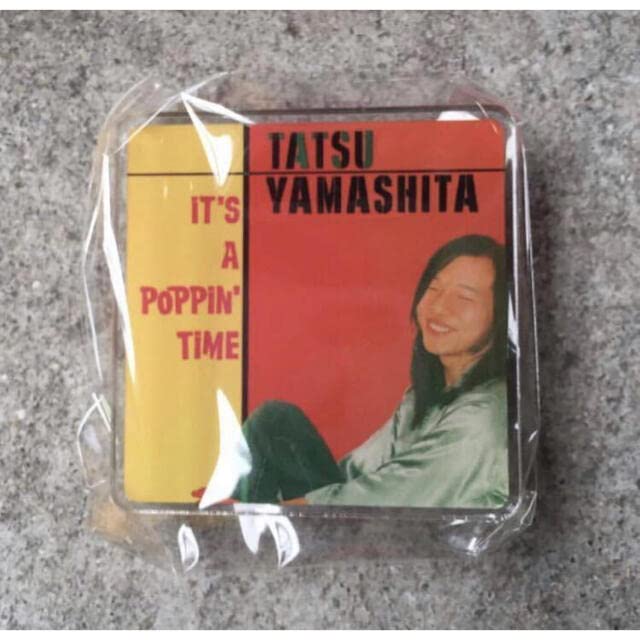 Tatsuro Yamashita Merchandise Acoustic Live Exhibition Limited It's A ROPPIN' TIME Acrylic Badge
