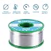 SainSmart Alambre de soldadura sin plomo de 0,8 mm con Rosin2 Sn97...