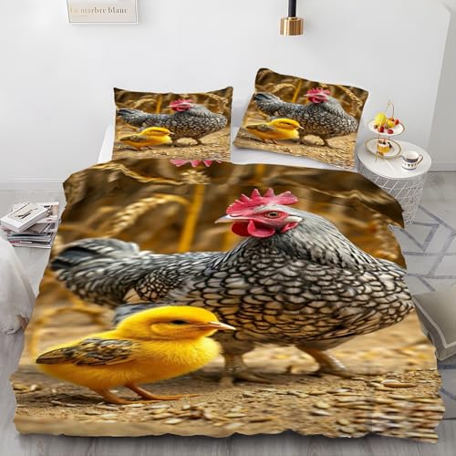 Parure de lit animaux résolvant la corvée de couette zippée - 2