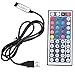 Produktbild MASUNN 44 Key USB Remote Controller Für 5V 5050 RGB Led Strip Light Tv Pc Back