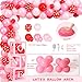 Kriyokiaa Berry First Birthday Decor Strawberry 1st Birthday Decorations for Girls with Balloon Arch, Highchair Banner Strawberry Theme Backdrop, Photo Banner, Cake Topper