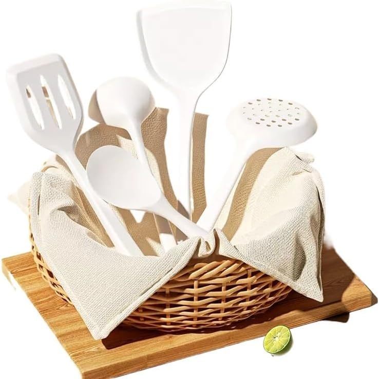 Kitchen Utensils Tube Soup Ladle Colander Set Cooking Tool Set Kitchenware Set