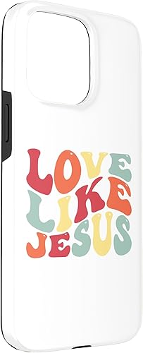 Miniatura 84 de Funda bíblica cristiana para iPhone 12 Pro Max Love Like Jesus