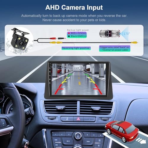 Radio coche Android 13 de 4-Core y 9 pulgadas para Opel Mokka y Buick Encore 4