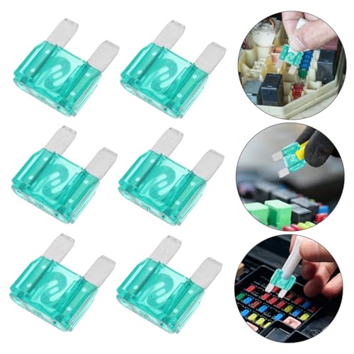 Kit de 20 fusibles automotrices para autos, camiones, RV y SUV – Fácil instalación y almacenamiento, accesorios esenciales para vehículos miniatura 6