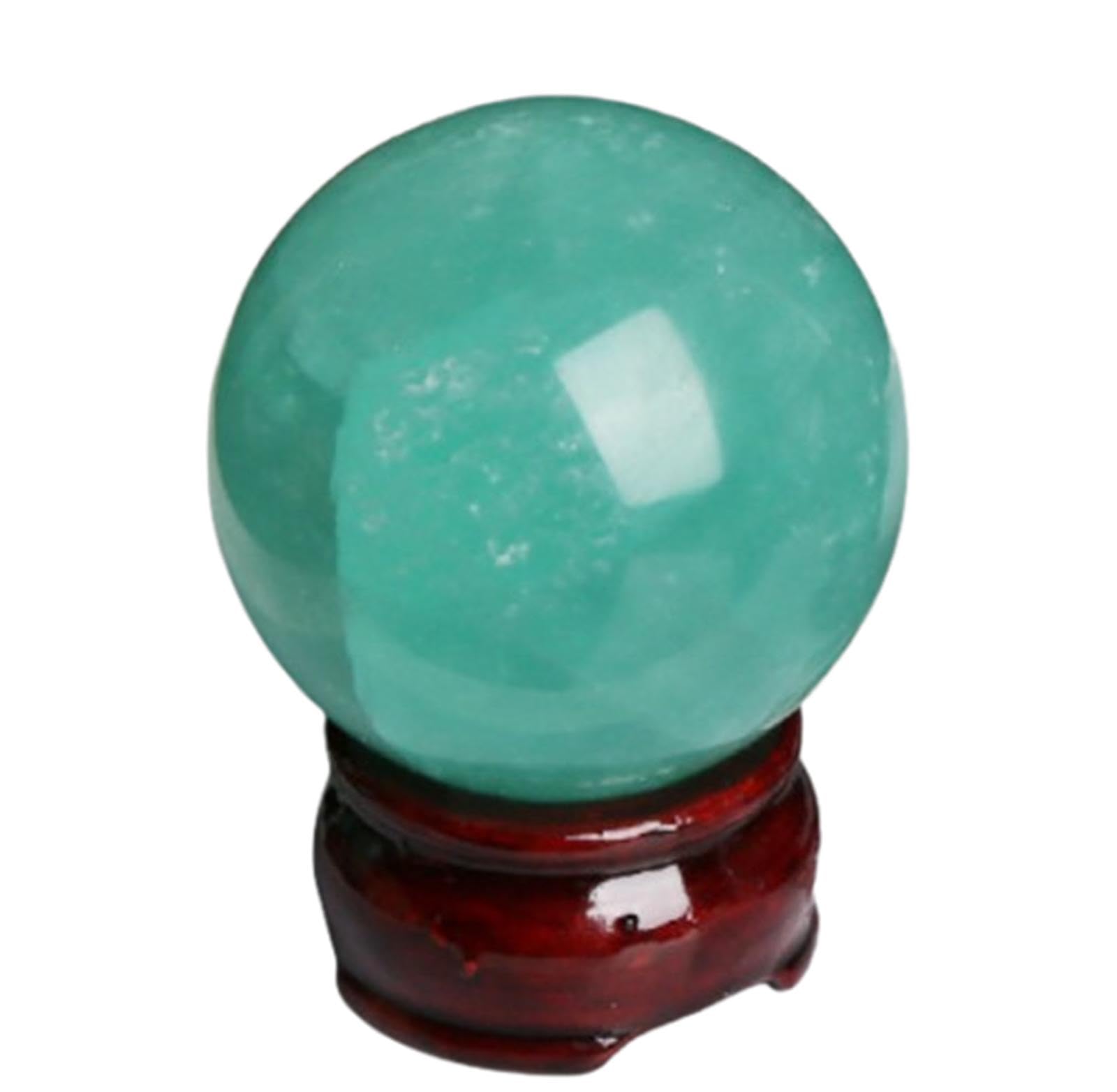 AUOQKQUT Green Fluorite Sphere Ball Quartz Crystal Sculpture Figurine Minerals Stone Gemstone Home Decoration Ornaments Gifts,80-90mm