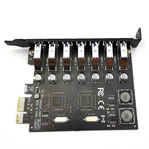 Tarjeta de expansión USB 3.0 PCI-E DEVMO para solucionar la falta de puertos en PC 7