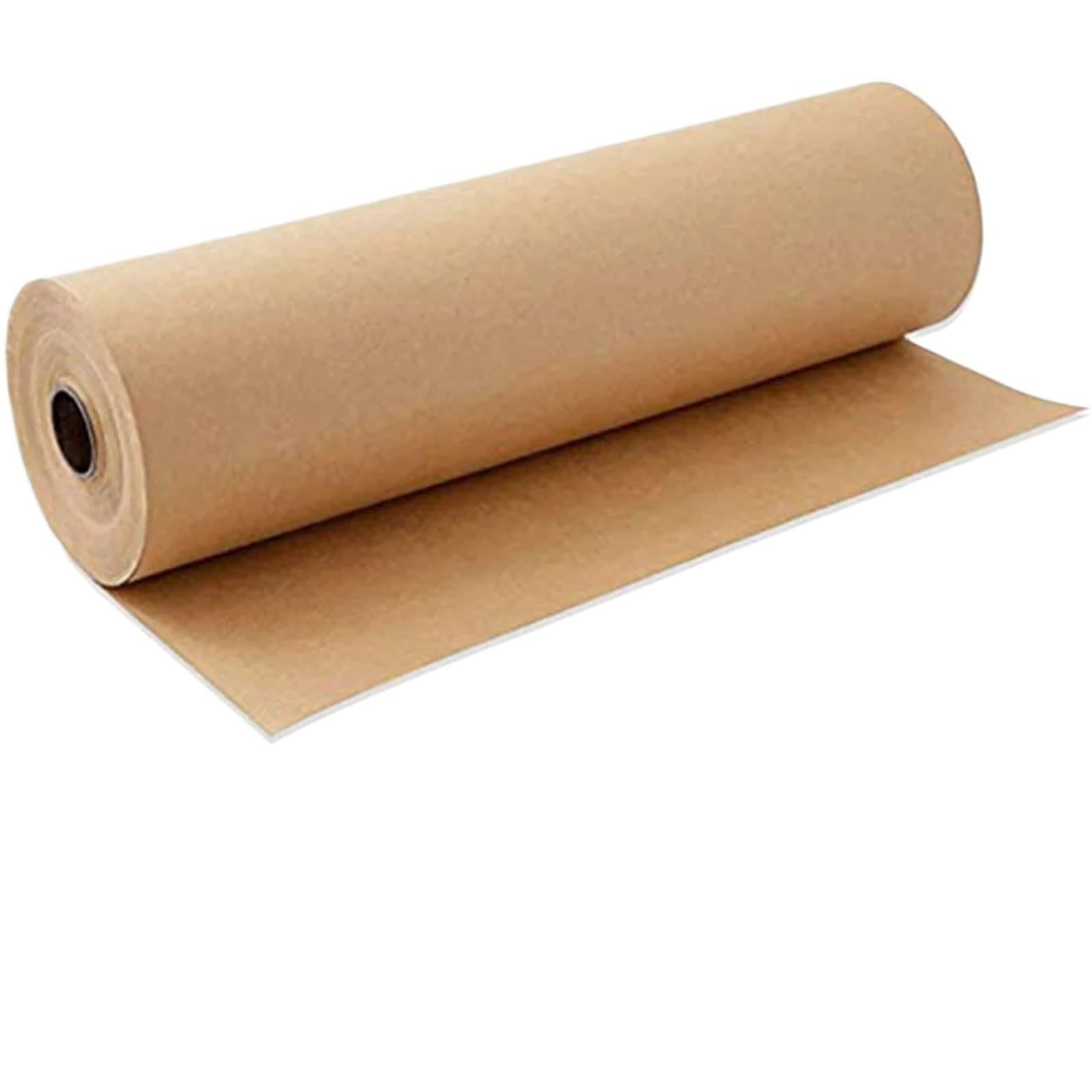 Geschenkpapier 2 Rollen braunes Papier 5 m/Rolle Geschenkpapier, ideal for Verpacken von Geschenken, Kunsthandwerk, Zuhause, Geschäft, Partydekorationen(30 * 500cm)